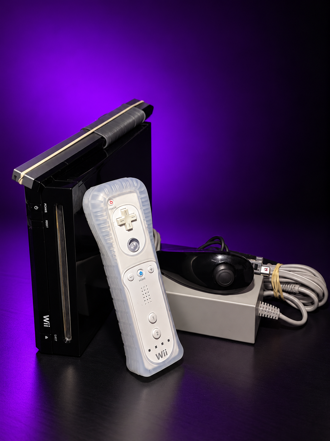 Modded Nintendo Wii Bundle + 20 Games