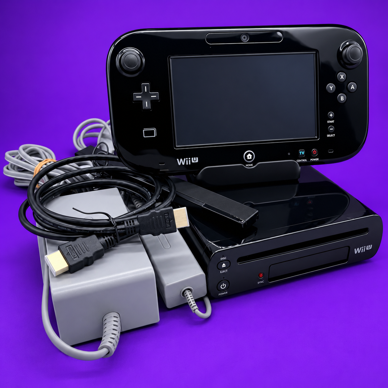 Pre-Modded Nintendo Wii U – Black