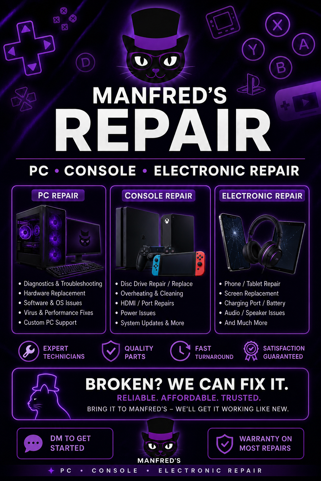 Mail-In Repair Diagnostic